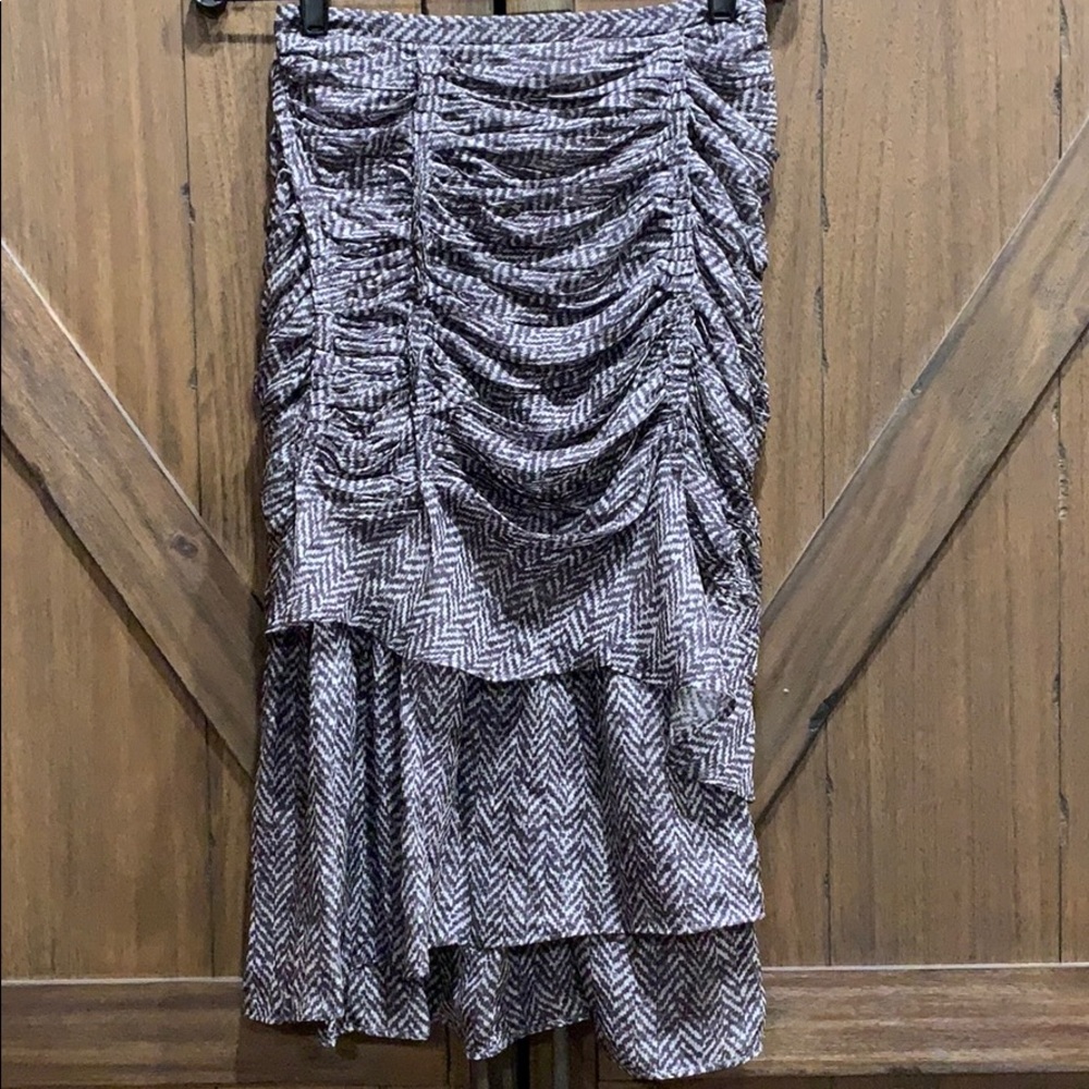 NWT Michael Kors silk skirt, Sz 4